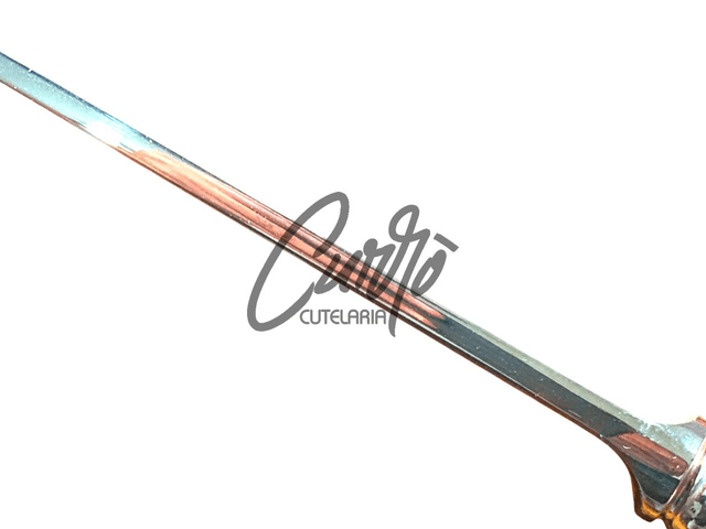 Faca Forjada Criolla Elmo Missioneira Aço Inox Madeira 10"