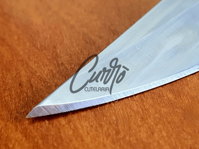 Faca General Elmo Aço Inox com Cabo em Madeira Nobre Churrasco Carne