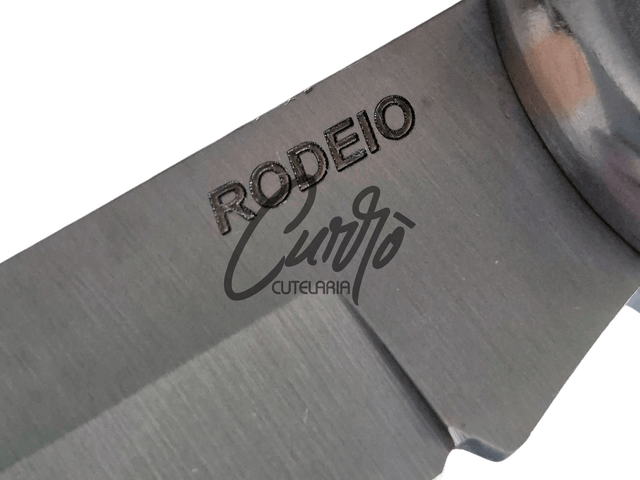 Canivete Pica Fumo Elmo Rodeio Aço Inox Madeira Nobre Edc