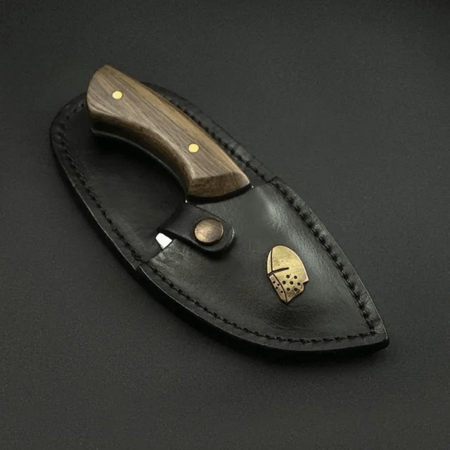 Faca Muladeira Elmo Inox Brut Forge Com Abridor De Garrafa