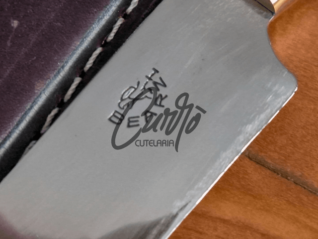 Faca Churrasco Bearzi Sorocabana 8 Pol Aço Inox Cabo Osso