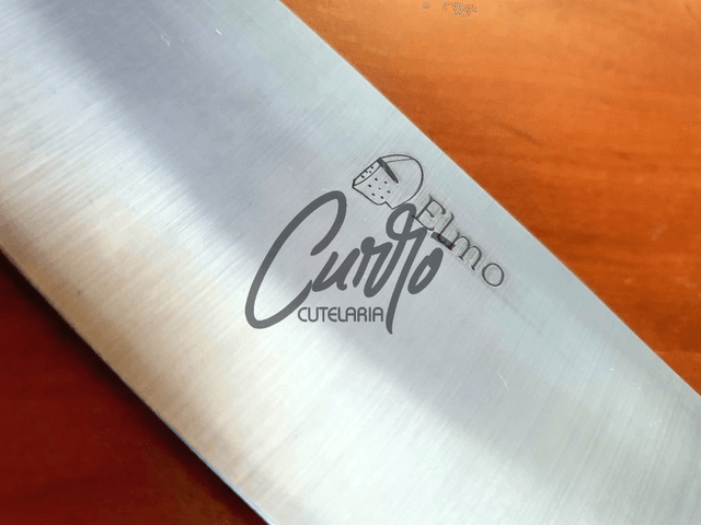 Faca Gourmet Chef Premium 9" Elmo Aço Inox e Polipropileno