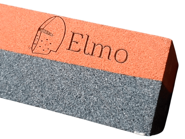 Pedra Afiação Elmo Dupla Face 120/320 Amolar Faca Canivete