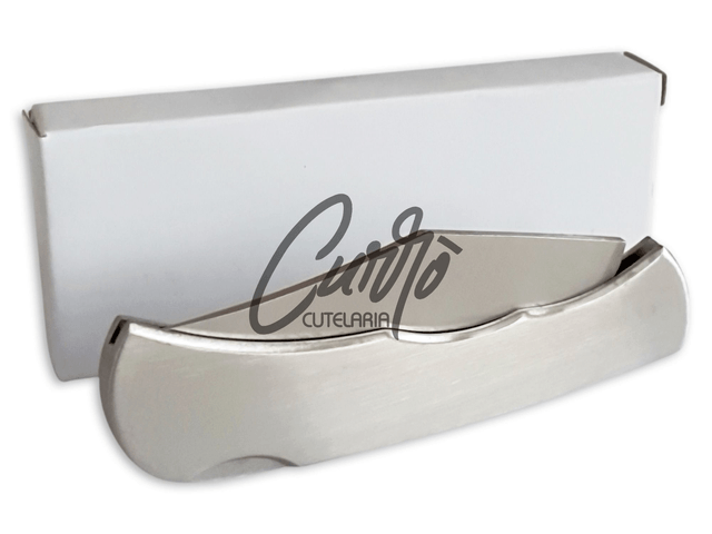 Canivete Rodeio Elmo Total Aço Inox Clip de Bolso Edc