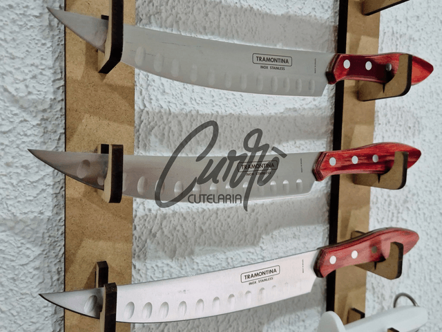 Faca Carne Churrasco Profissional Butcher Tramontina Polywood 8 Pol.