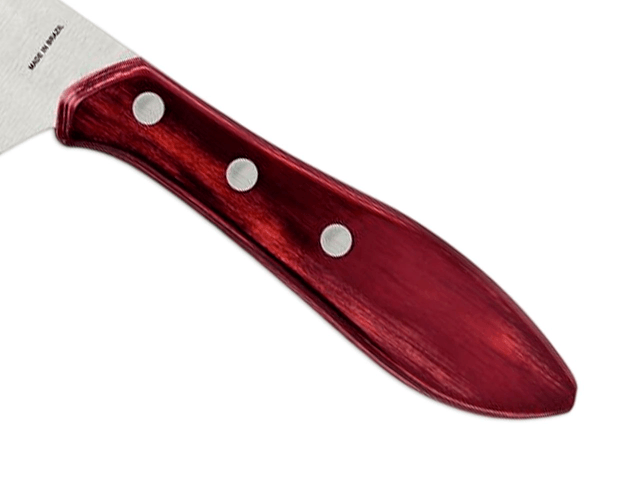 Faca Carne Churrasco Profissional Butcher Tramontina Polywood 8 Pol.
